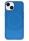 BFS  iPhone 14 Kılıf Maya Karbon Kapak - Lacivert