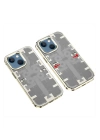 BFS  iPhone 14 Kılıf Mekanik Bumper Kapak - Gold