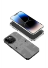 BFS  iPhone 14 Kılıf Mekanik Bumper Kapak - Siyah