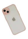 BFS  iPhone 14 Kılıf Montreal Silikon Kapak - Pembe