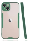 BFS  iPhone 14 Kılıf Platin Silikon - Yeşil