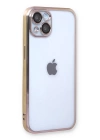 BFS  iPhone 14 Kılıf Razer Lensli Silikon - Gold