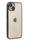 BFS  iPhone 14 Kılıf Razer Lensli Silikon - Siyah