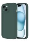 BFS  iPhone 14 Kılıf Viera Silikon - Koyu Yeşil