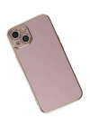 BFS  iPhone 14 Kılıf Volet Silikon - Mor