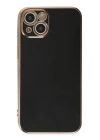 BFS  iPhone 14 Kılıf Volet Silikon - Siyah