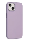 BFS  iPhone 14 Plus Kılıf Asya Deri Silikon - Lila
