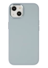 BFS  iPhone 14 Plus Kılıf Asya Deri Silikon - Sierra Blue