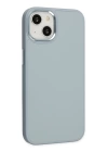 BFS  iPhone 14 Plus Kılıf Asya Deri Silikon - Sierra Blue