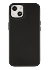 BFS  iPhone 14 Plus Kılıf Asya Deri Silikon - Siyah