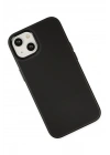 BFS  iPhone 14 Plus Kılıf Asya Deri Silikon - Siyah