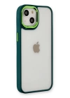 BFS  iPhone 14 Plus Kılıf Dora Kapak - Haki Yeşil