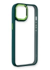 BFS  iPhone 14 Plus Kılıf Dora Kapak - Haki Yeşil