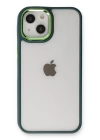 BFS  iPhone 14 Plus Kılıf Dora Kapak - Haki Yeşil