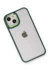 BFS  iPhone 14 Plus Kılıf Dora Kapak - Haki Yeşil