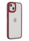 BFS  iPhone 14 Plus Kılıf Dora Kapak - Kırmızı
