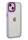 BFS  iPhone 14 Plus Kılıf Dora Kapak - Lila
