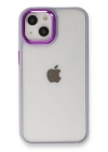 BFS  iPhone 14 Plus Kılıf Dora Kapak - Lila