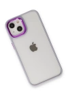 BFS  iPhone 14 Plus Kılıf Dora Kapak - Lila