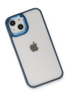 BFS  iPhone 14 Plus Kılıf Dora Kapak - Mavi