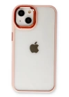 BFS  iPhone 14 Plus Kılıf Dora Kapak - Pudra