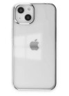 BFS  iPhone 14 Plus Kılıf Element Silikon - Gümüş