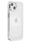 BFS  iPhone 14 Plus Kılıf Element Silikon - Gümüş