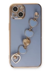 BFS  iPhone 14 Plus Kılıf Esila Silikon - Gri