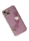 BFS  iPhone 14 Plus Kılıf Esila Silikon - Mor