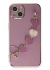 BFS  iPhone 14 Plus Kılıf Esila Silikon - Mor