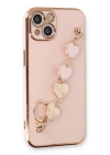 BFS  iPhone 14 Plus Kılıf Esila Silikon - Pudra