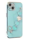 BFS  iPhone 14 Plus Kılıf Esila Silikon - Su Yeşili