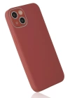 BFS  iPhone 14 Plus Kılıf Glass Kapak - Bordo