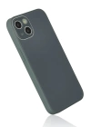 BFS  iPhone 14 Plus Kılıf Glass Kapak - Koyu Yeşil