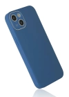 BFS  iPhone 14 Plus Kılıf Glass Kapak - Mavi