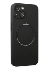 BFS  iPhone 14 Plus Kılıf Jack Magneticsafe Lens Silikon - Siyah
