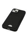 BFS  iPhone 14 Plus Kılıf Kelvin Kartvizitli Silikon - Siyah