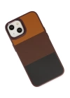 BFS  iPhone 14 Plus Kılıf King Kapak - Bordo-Siyah