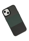 BFS  iPhone 14 Plus Kılıf King Kapak - Gri-Siyah