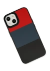 BFS  iPhone 14 Plus Kılıf King Kapak - Kırmızı-Siyah