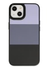BFS  iPhone 14 Plus Kılıf King Kapak - Lila-Siyah