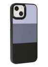 BFS  iPhone 14 Plus Kılıf King Kapak - Lila-Siyah