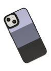 BFS  iPhone 14 Plus Kılıf King Kapak - Lila-Siyah