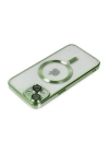 BFS  iPhone 14 Plus Kılıf Kross Magneticsafe Kapak - Koyu Yeşil