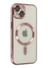 BFS  iPhone 14 Plus Kılıf Kross Magneticsafe Kapak - Rose