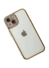 BFS  iPhone 14 Plus Kılıf Liva Lens Silikon - Lila