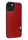 BFS  iPhone 14 Plus Kılıf Loop Deri Silikon - Kırmızı