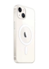 BFS  iPhone 14 Plus Kılıf Magneticsafe Şeffaf Silikon - Şeffaf
