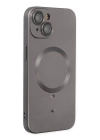 BFS  iPhone 14 Plus Kılıf Moshi Lens Magneticsafe Silikon - Füme