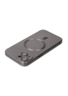 BFS  iPhone 14 Plus Kılıf Moshi Lens Magneticsafe Silikon - Füme